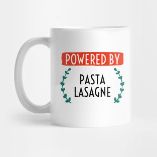 powered by lasagne Mug